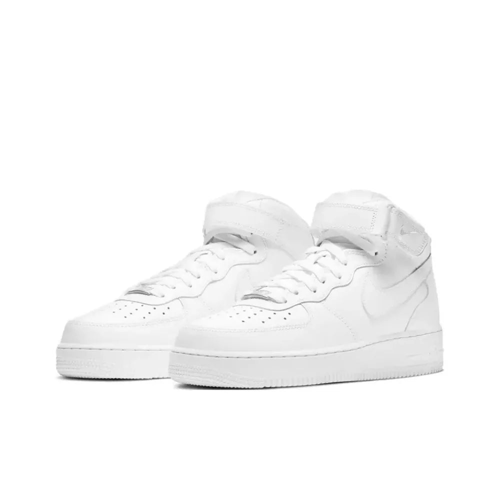 Nike Air Force 1 Mid Unisex Sneakers - Classic Design, Cushioned Ankle Support for Casual Versatile Wear CW2289-111