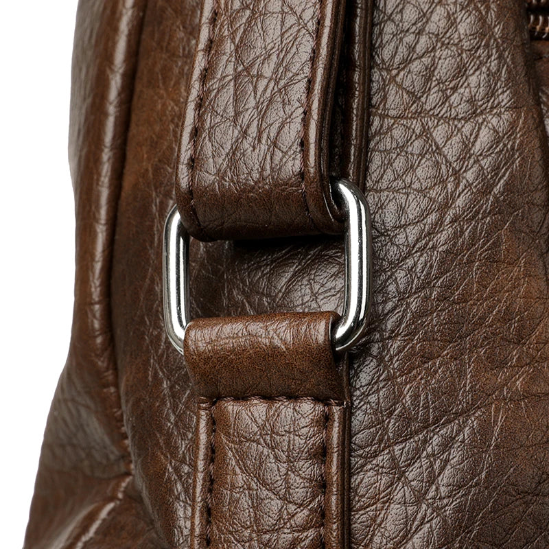 High Quality Large Capacity 3 In 1Women Backpack Luxury Soft Leather Shoulder Crossbody Bag For Women Fashion Ladies Handbag Sac
