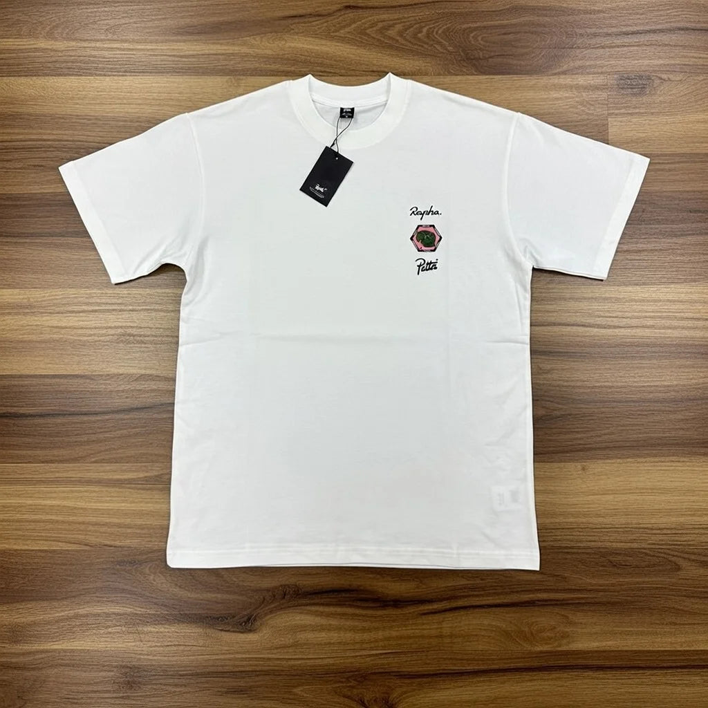New Arrival Patta Tshirt American Street Style with Palm Tree Star Print Man Short Sleeve Tops