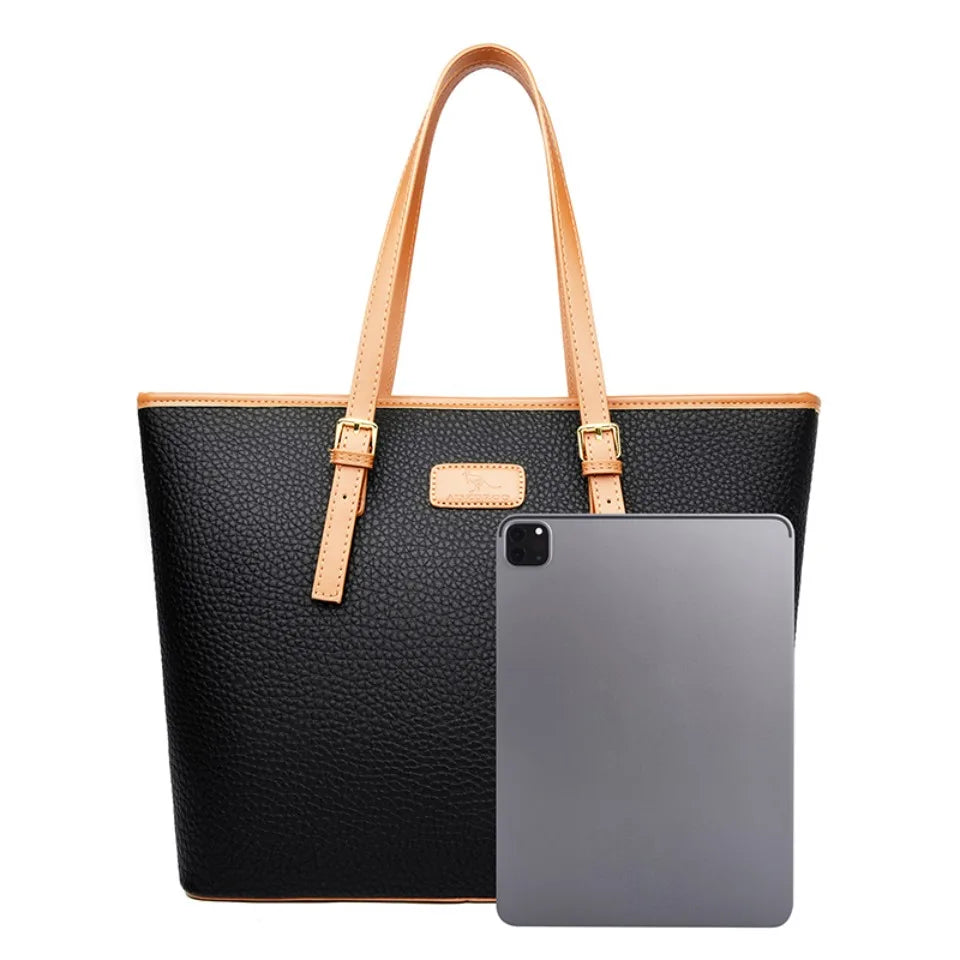 Genuine Brand High Quality Leather Casual Tote Luxury Handbags Women Bags Designer Shoulder Top-handle Bags for Women Sac