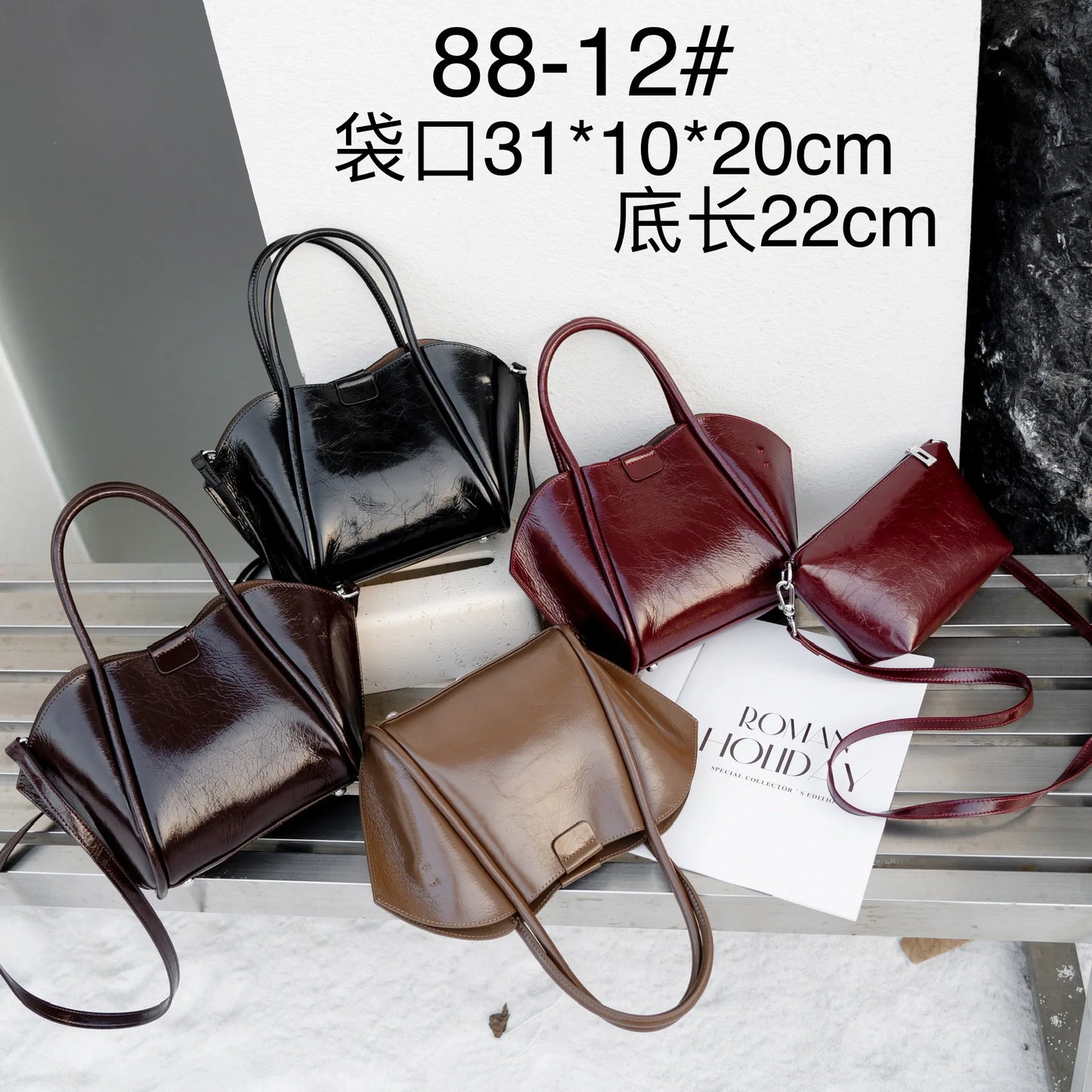 YANATARI Genuine Leather Woman Bag Shoulder Bag Handbags Ladies Crossbody Bags Luxury Designer Minimalism Bag Cowhide Bucket Bag