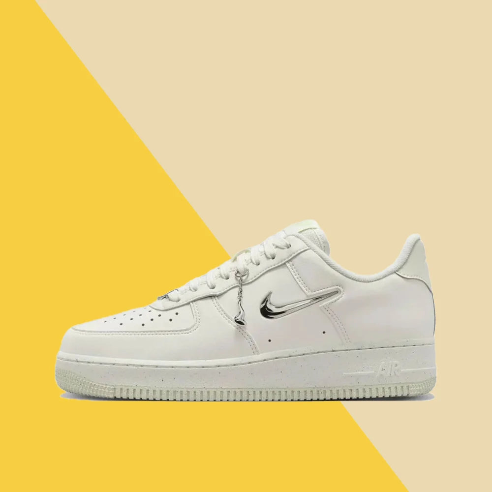 Nike Air Force 1 Low-Top Unisex Sneakers - Classic Air Cushion Comfort Casual Fashion Footwear FN8540-100