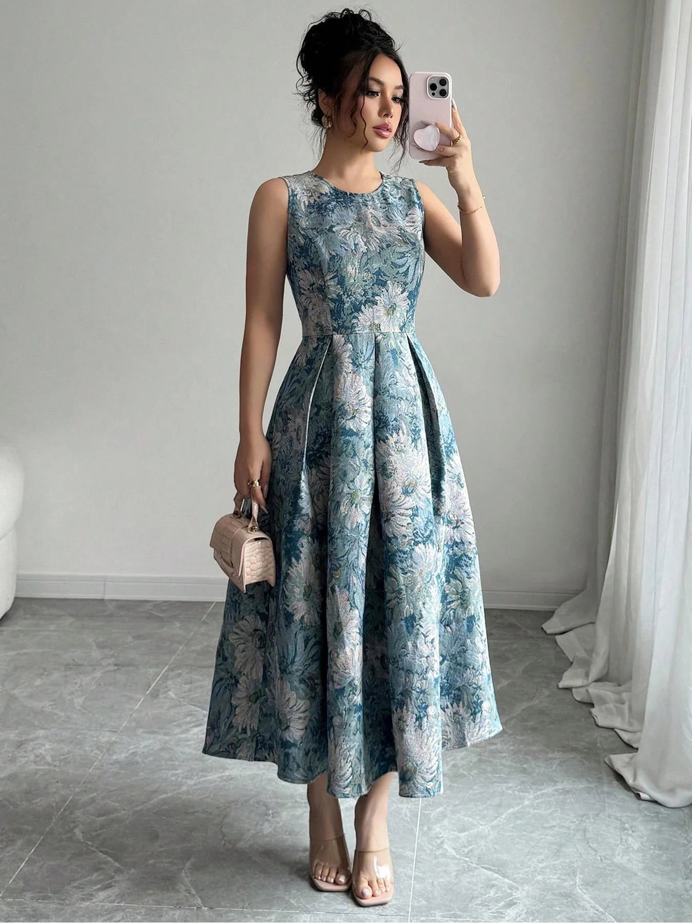 Women's Standard Size Dress, Elegant and Stylish Outdoor Dress, Perfect Casual Wear for Summer and Parties