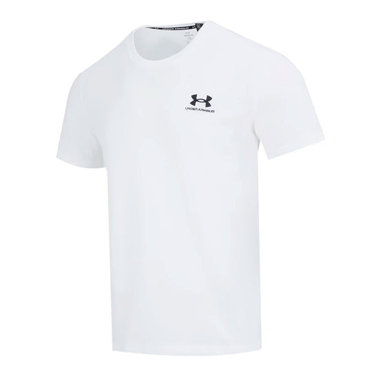 Underarmour Men's T-Shirt Sportswear Fitness Training Clothing Quick-Drying Breathable Comfortable Casual Wear Round Neck Short-Sleeved T-Shirt Top 1373997-100