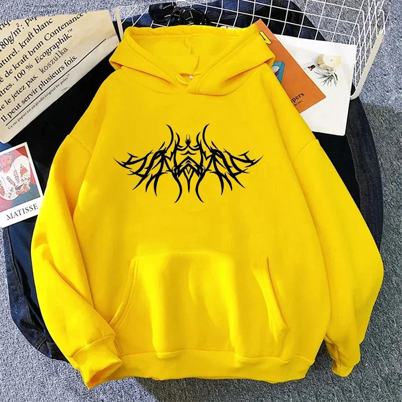 2026 New Arrival Women's Sweatshirts Y2K Style Hooded Long Sleeve Pullover Urban Casual Fashion Loose Hoodies Streetwear