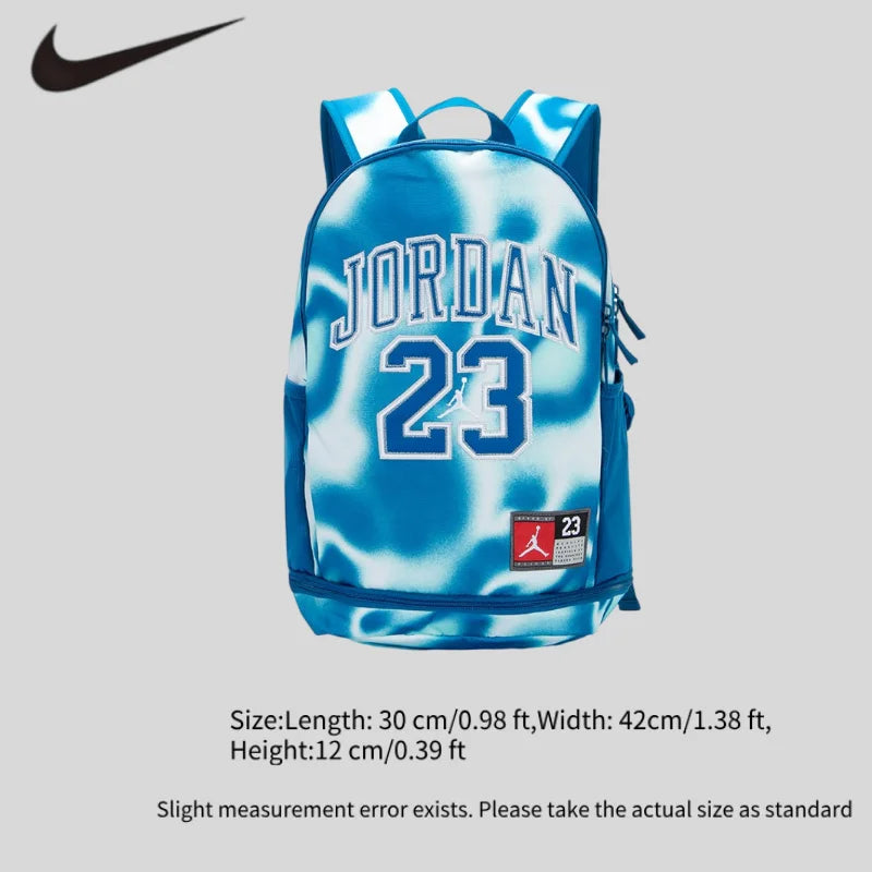 Nike Nike Men's and Women's Backpack Jordan School Bag Sports and Leisure Backpack JD2423048AD-002