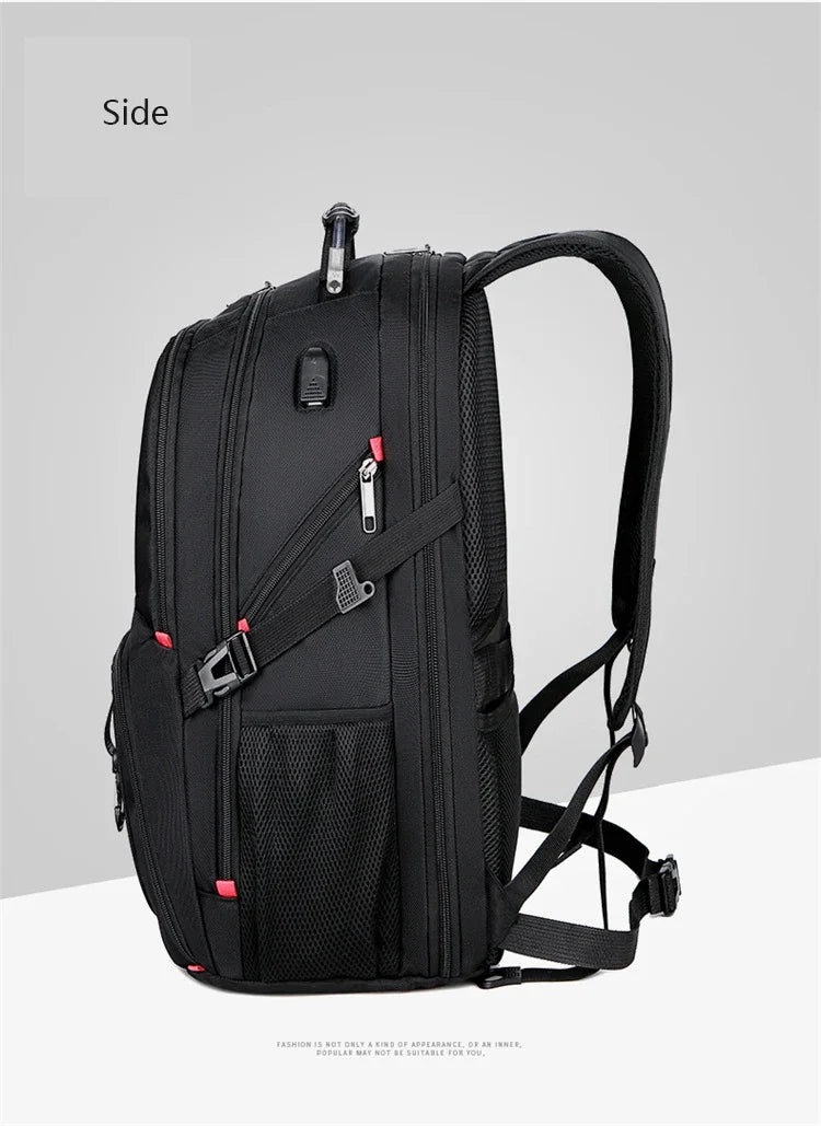 2026 Swiss-Multifunctional bags Durable 17 Inch Laptop Backpack, Travel Bag,College Bookbag,USB Charging Port,Water Resistant