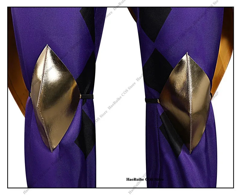 Hot The Freak Circus Pierrot Jester Harlequin Cosplay Costume Adult Clown Top Pant Wigs Joker Uniform Halloween Costume Carnival