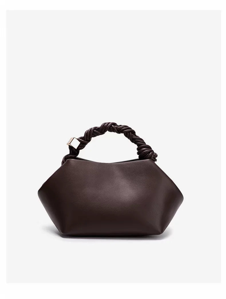 Large Paris Designer Ins New Trendy Crossbody Bag 2026 Hot Y2K Hexagonal Woven Clouds Shoulder Handbag Women with Premium Feel