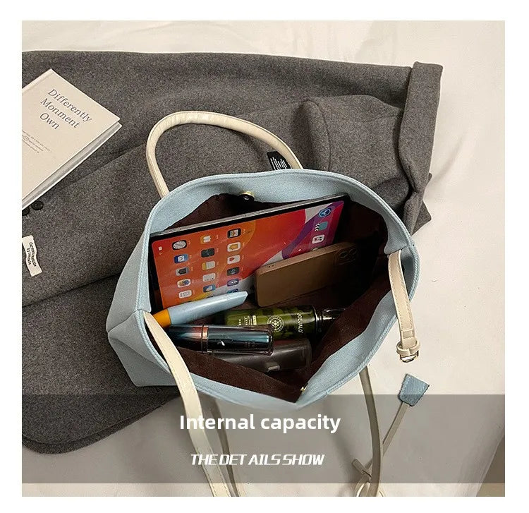 2026 High Quality Fashionable Versatile Commuting Handbag Simple Casual Large Capacity Single Armpit Shoulder Bag for Women