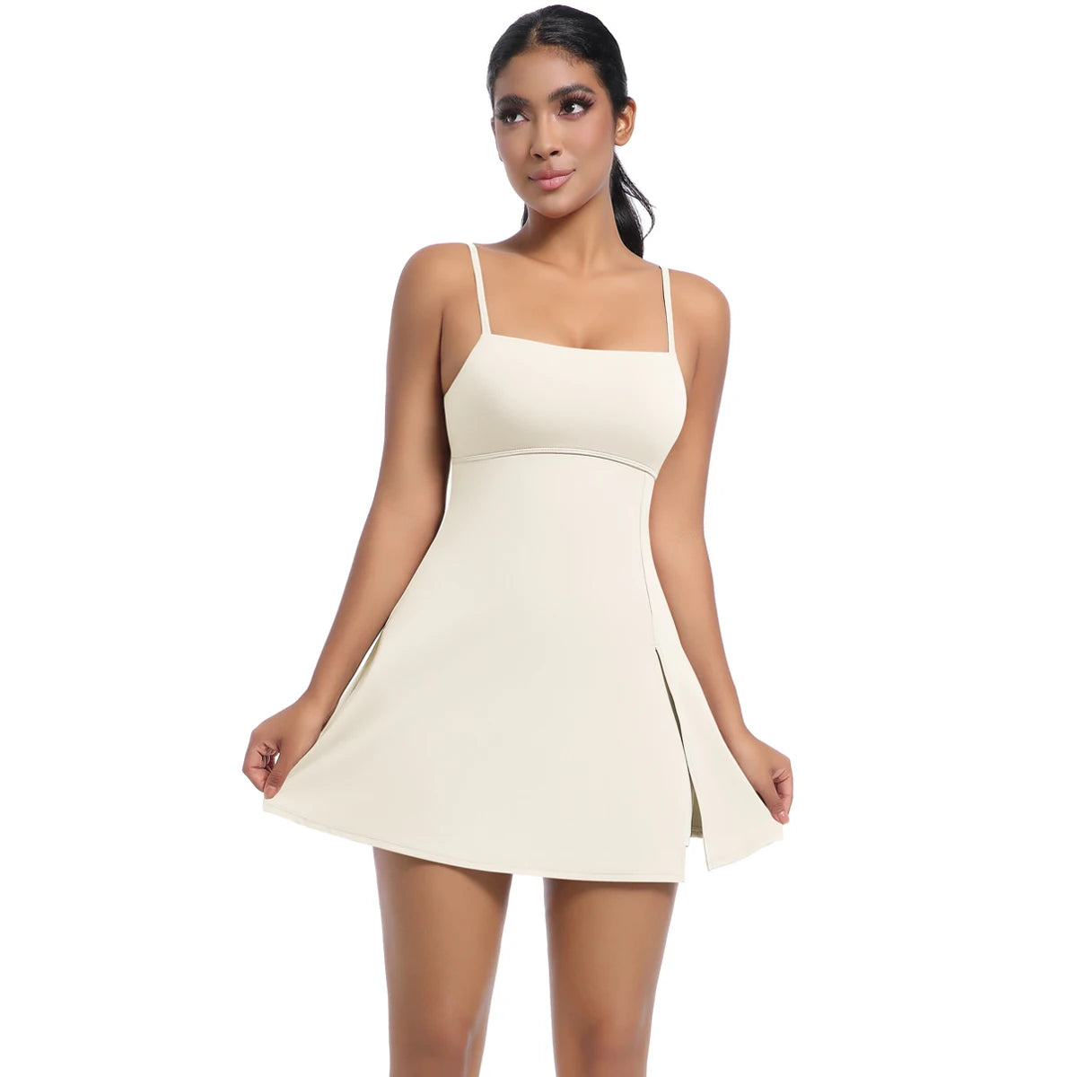 Women Yoga Tennis Skirts Gym Golf Running Sports Fitness Jumpsuit Skirt Sports Overalls Fitness Suits Gym Tracksuit Dance Skirt