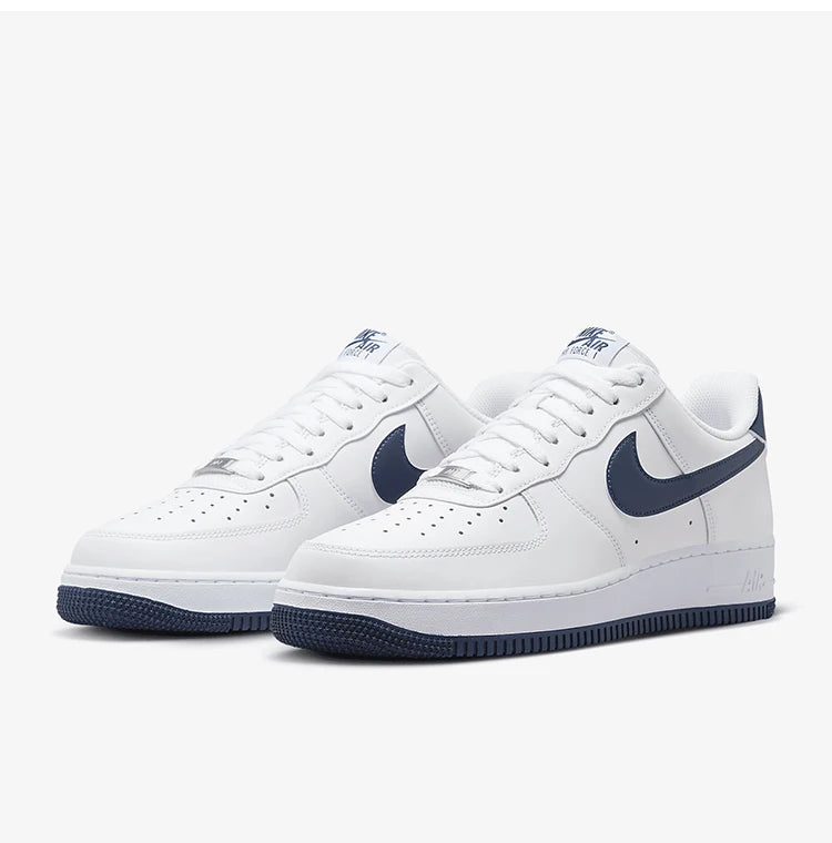 Nike official authentic Air Force 1 07 men's casual wear-resistant board shoes FJ4146-104