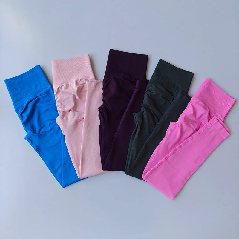 Booty Lifting Leggings for Women - High Waist Compression Workout Pants, Seamless Yoga Tights for Gym & Running