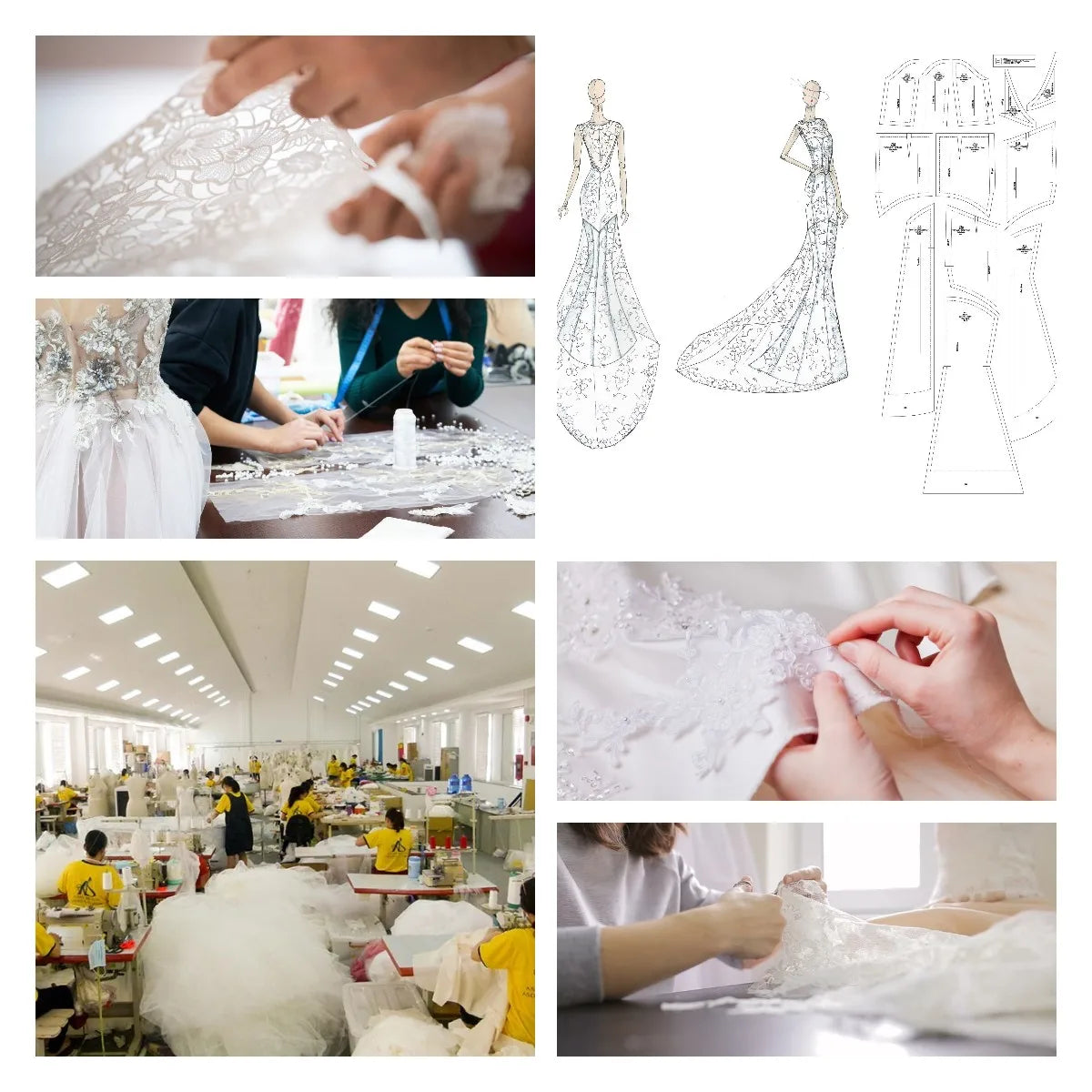 LORIE Lace Mermaid Wedding Dresses for Women Long Sleeve High Neck Bridal Gown Mermaid Bride Dress Customized Formal Club Dress