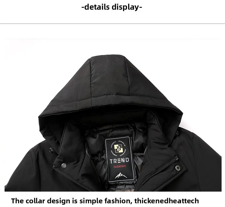 High End Traceless New Brand Business Casual Fashion Men Leather Jacket Faux PU Coats Autumn Winter Men Clothing 2026