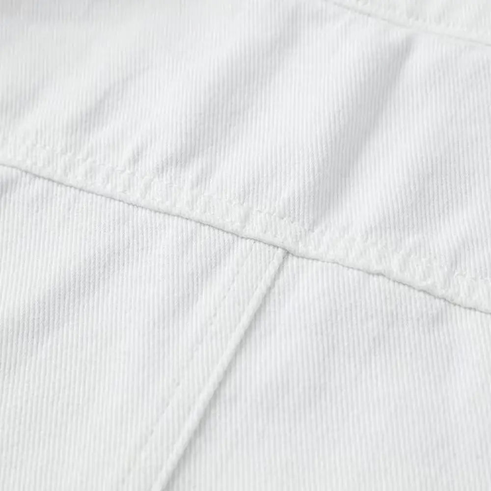 Summer New White Casual Short-sleeved Denim Jacket 2026 Women Short Blouse Shawl Waistcoat Female Jaqueta Jeans Feminina
