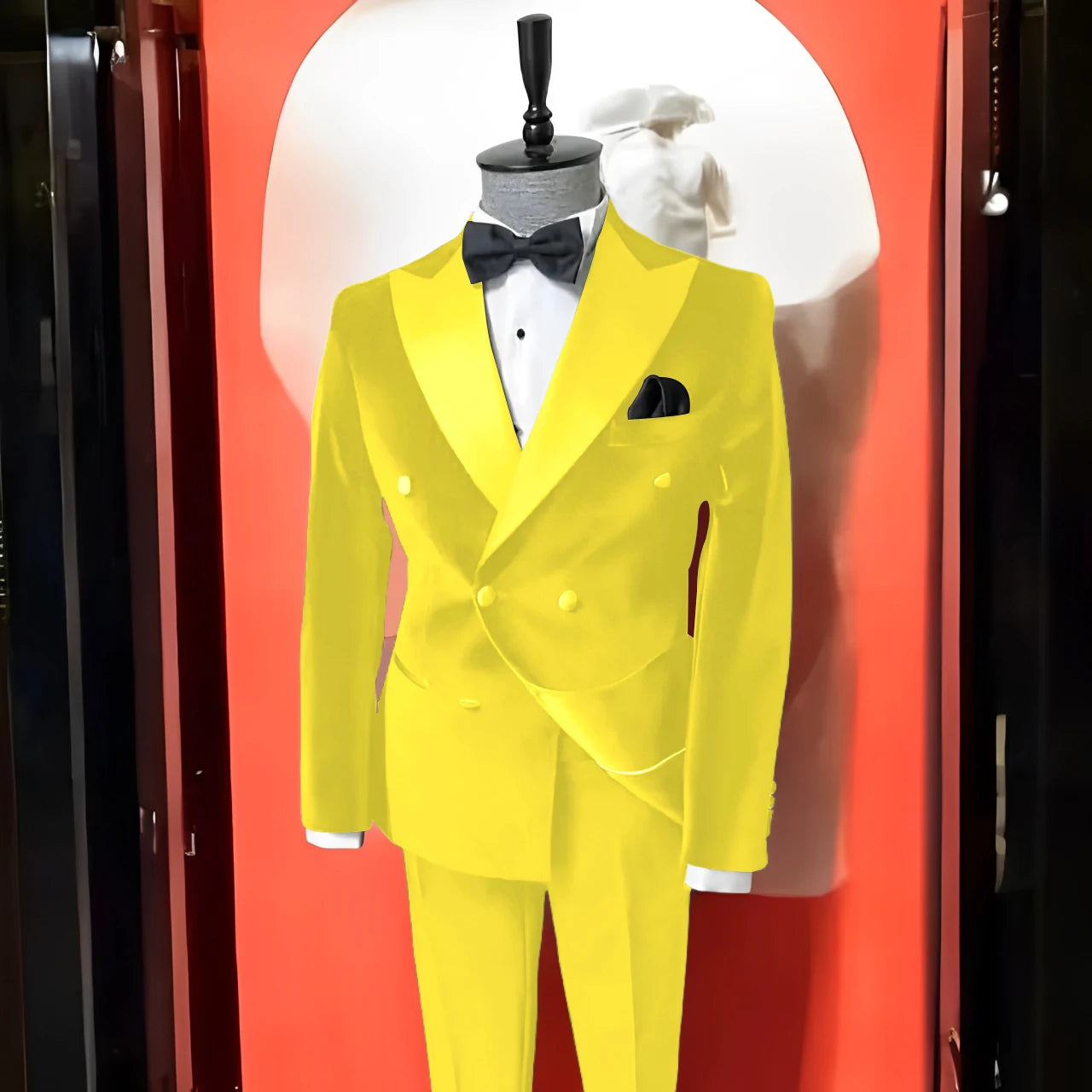 Black Velvet Suits for Men Peak Lapel Formal Wedding Groomsmen 2 Piece Jacket Pants Male Clothing Luxury Costume Homme Terno