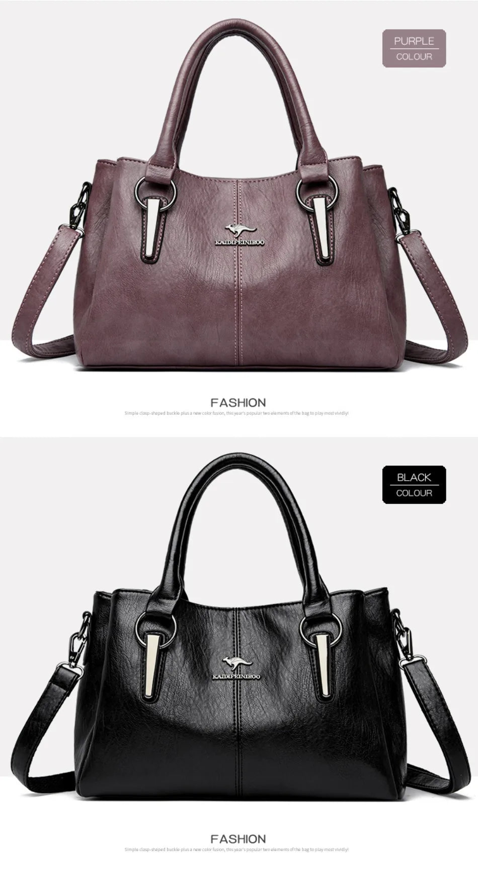High-quality Soft Leather Luxury Handbags Women Bags Designer High-capacity Ladies Crossbody Hand Bags for Women 2024 Sac A Main