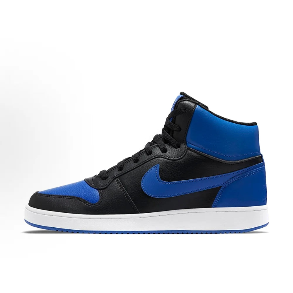 Nike EBERNON Unisex Mid-Top Skate Shoes - Durable Support, Enhanced Cushioning for Skateboarding & Daily Comfort AQ1773-001