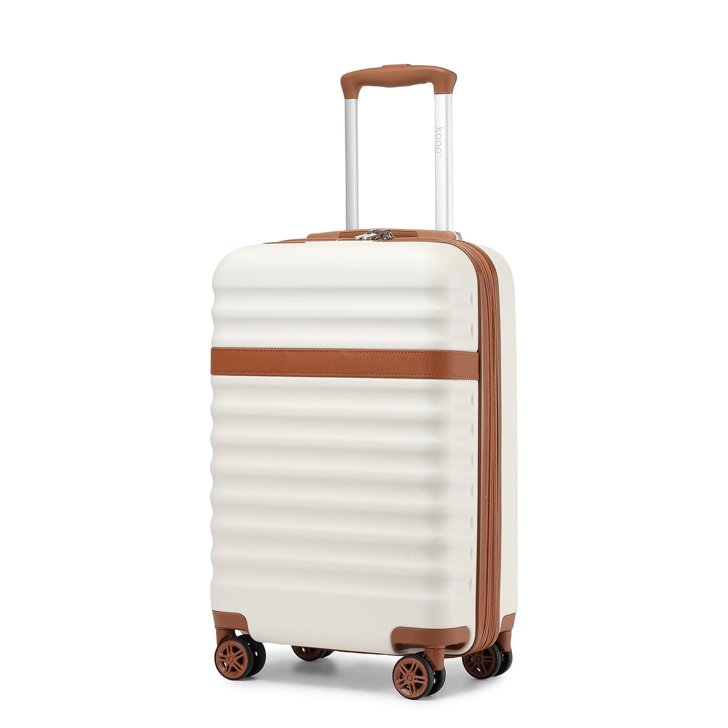 KONO ABS + PC hard case with 4 wheels, TSA lock trolley hand luggage/suitcase (55/65/75cm)