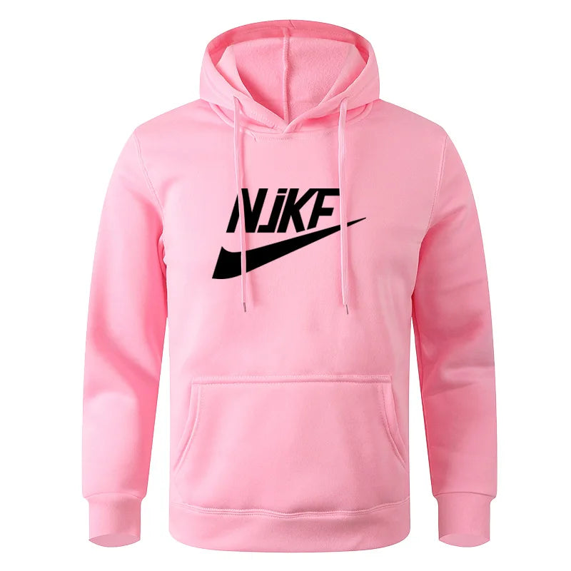 New autumn and winter men's and women's fleece hoodies for foreign trade, casual sports, fashionable men's hoodies