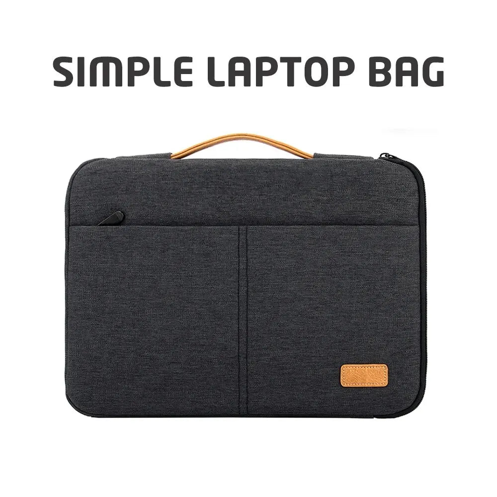 Protective Laptop Sleeve Case for 13.3-14.2 15-15.6 Inch New MacBook Pro M3 Max M2 M1 Slim Carrying Laptop Bag Men Women