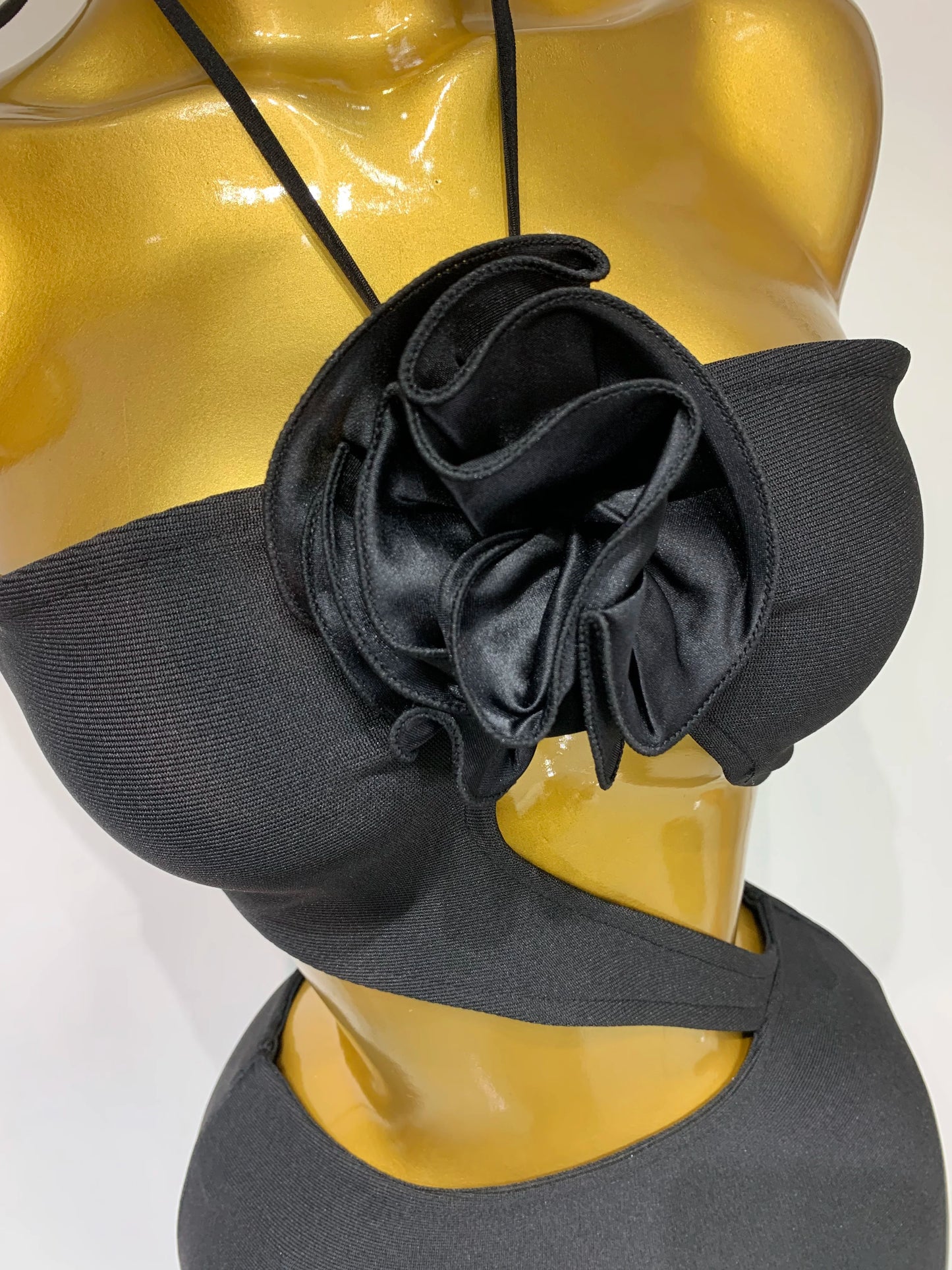Women Sexy Halter Backless Black Bodycon Midi Bandage Dresses Elegant Evening Club Party Luxury Birthday Cocktail Prom Gown