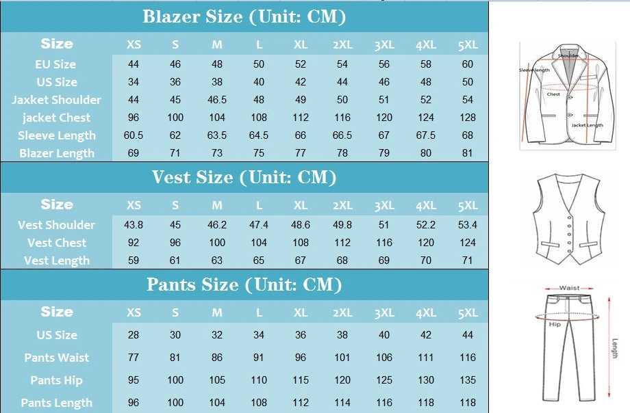 Latest Italian Tailcoat Design Men Suits Wedding Prom Sets (Jacket+Pants+Vest) Elegant Terno Male Suit Groomsmen Formal Tuxedos