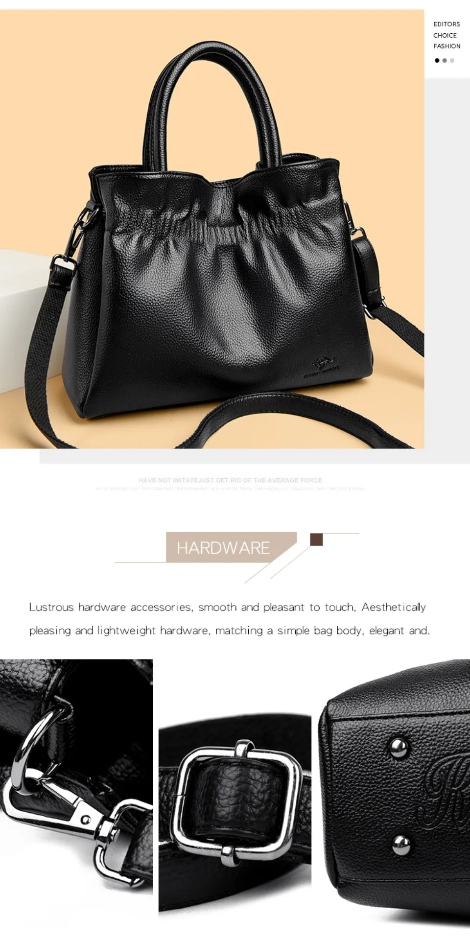 Luxury Soft Leather Shoulder Crossbody Bag for Women Mother 2025 Designer Handbags and Purse Female Small Casual Tote Sac A Main