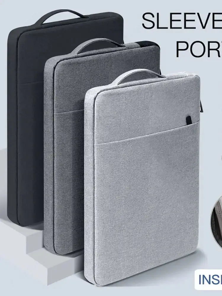 Laptop Sleeve for MacBook Pro Air Xiaomi Huawei HP Dell Lenovo 11 14 15.6 Inch Notebook Case Cover Handbag
