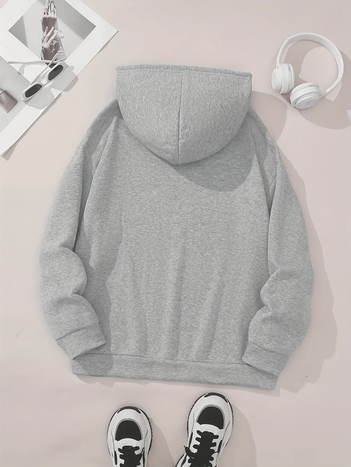 Women Hoodies Giraffe Cartoon Nope print 2025 Winter Autumn Y2k Sweatshirt Top Hoodie Long Sleeve Women's Casual Clothing
