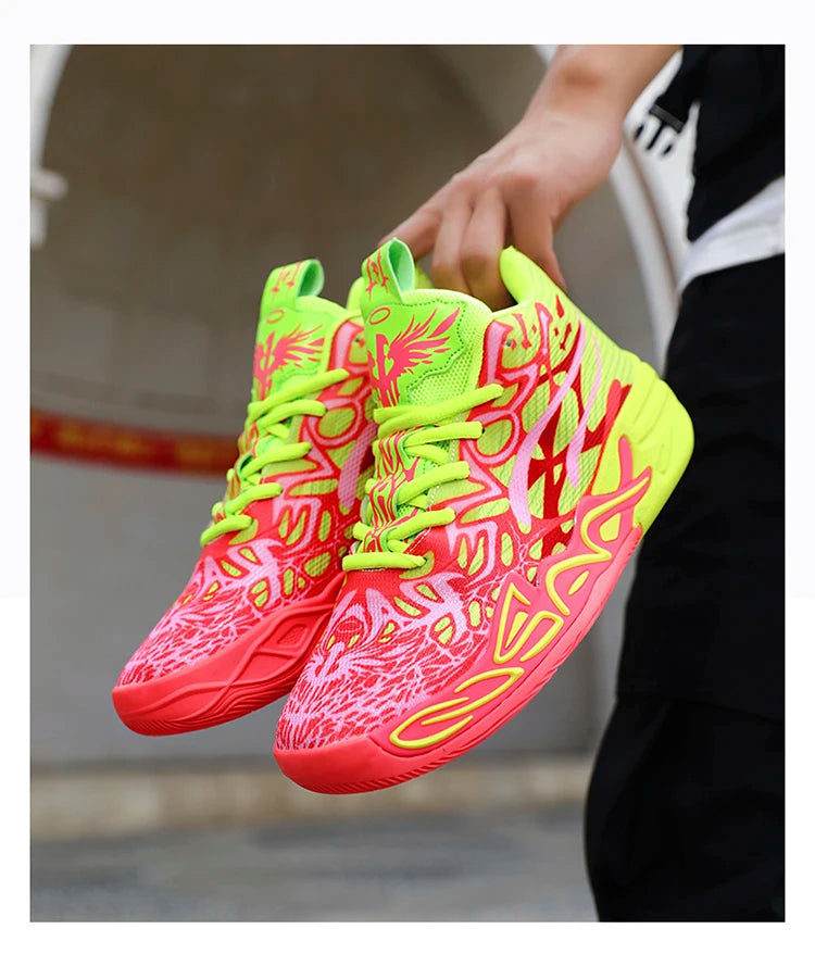 Men Basketball Shoes Outdoor Unisex Breathable Athletic Unisex Trainer Women High Quality Sneakers Running Light Sports Shoes