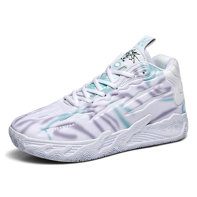 Three ball Three generation Lamelo Ball MB.01 Basketball shoes Men's actual combat cushioned low-top sneakers cushioned rebound