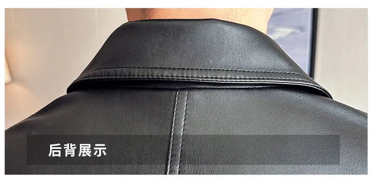 Men's 2026 Motorcycle Biker Jacket, Faux Leather PU Motorcycle Jacket, Slim Fit Stand Collar, Streetwear Zipper Jacket
