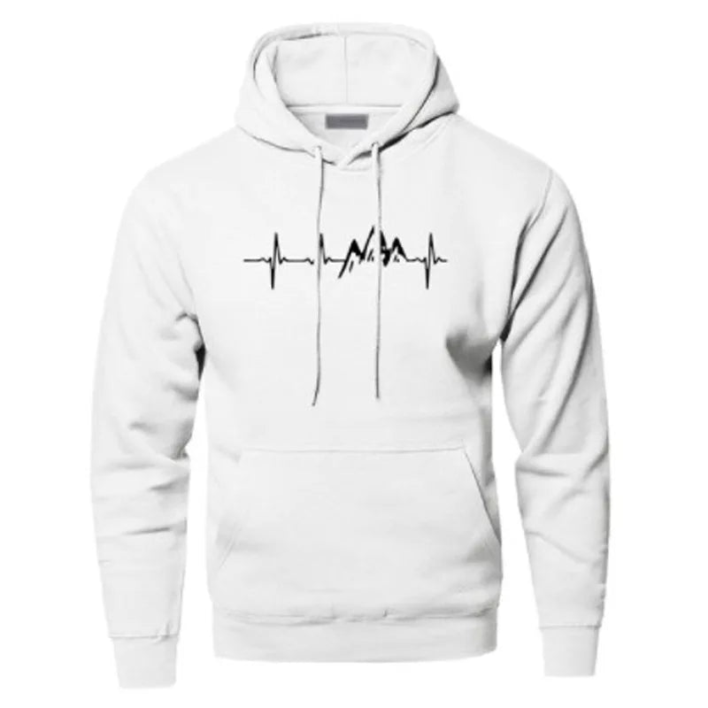 Men's and Women's Casual Hoodies Autumn and Winter New Street Fashion Casual Sportswear Soft Loose Long-Sleeved Adult Pullover