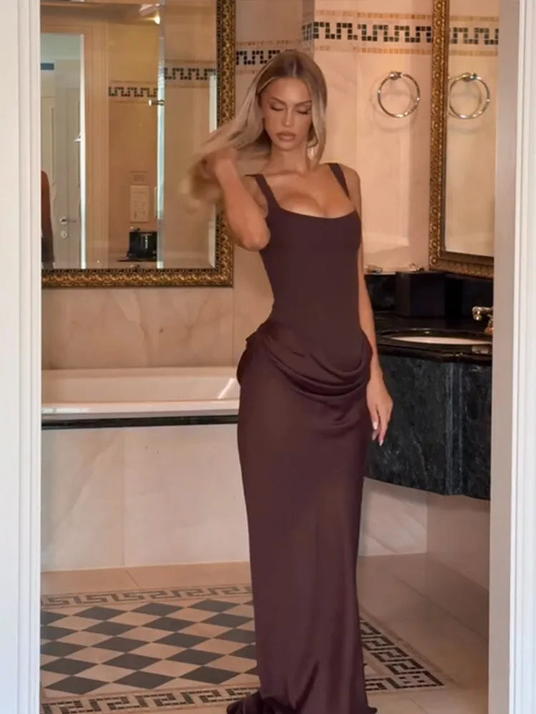 Women Black Velvet Sheer Maxi Dress Sexy Chic Mesh Patchwork Off-shoulder Waist Cinching Slim Maxi Dresses 2026 Club Party Gowns