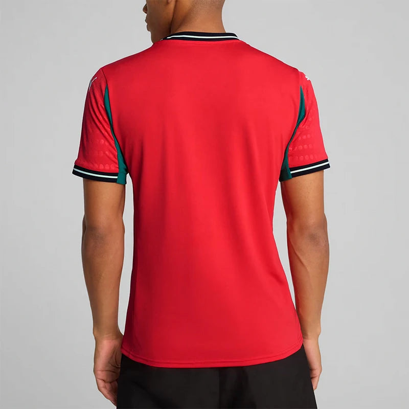Puma genuine Portugal women's home fan edition men's short sleeved football jersey 780768-02