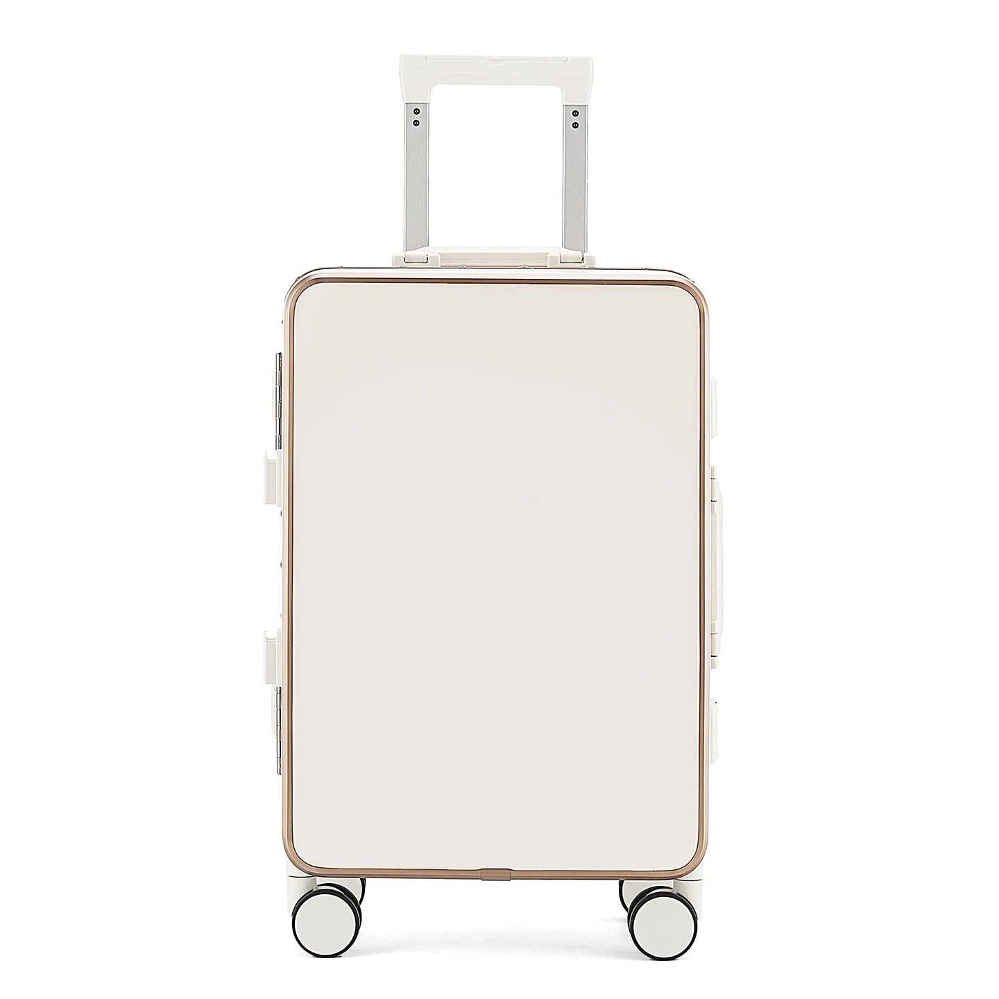 Gilding Aluminum Frame Suitcase Thickened PC Multifunctional 20 inch Boarding box Morandi Color Series 24/ 26 inch Trolley Case