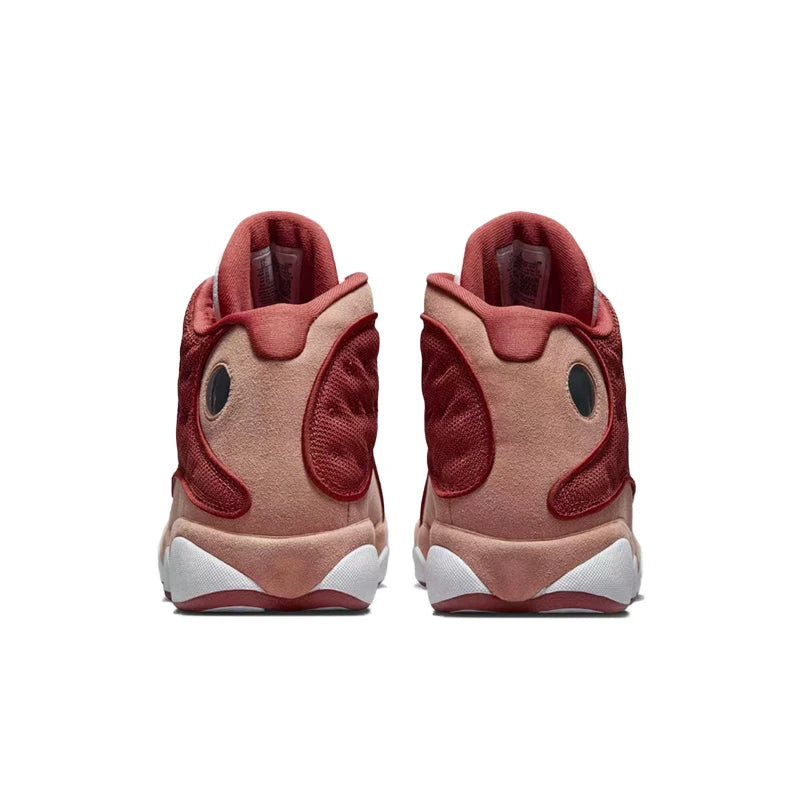 Nike Jordan Air Jordan 13 Retro Versatile,Lightweight,Soft, and Responsive Mid-Top Basketball Shoes for Men – Orange  DJ5982-601