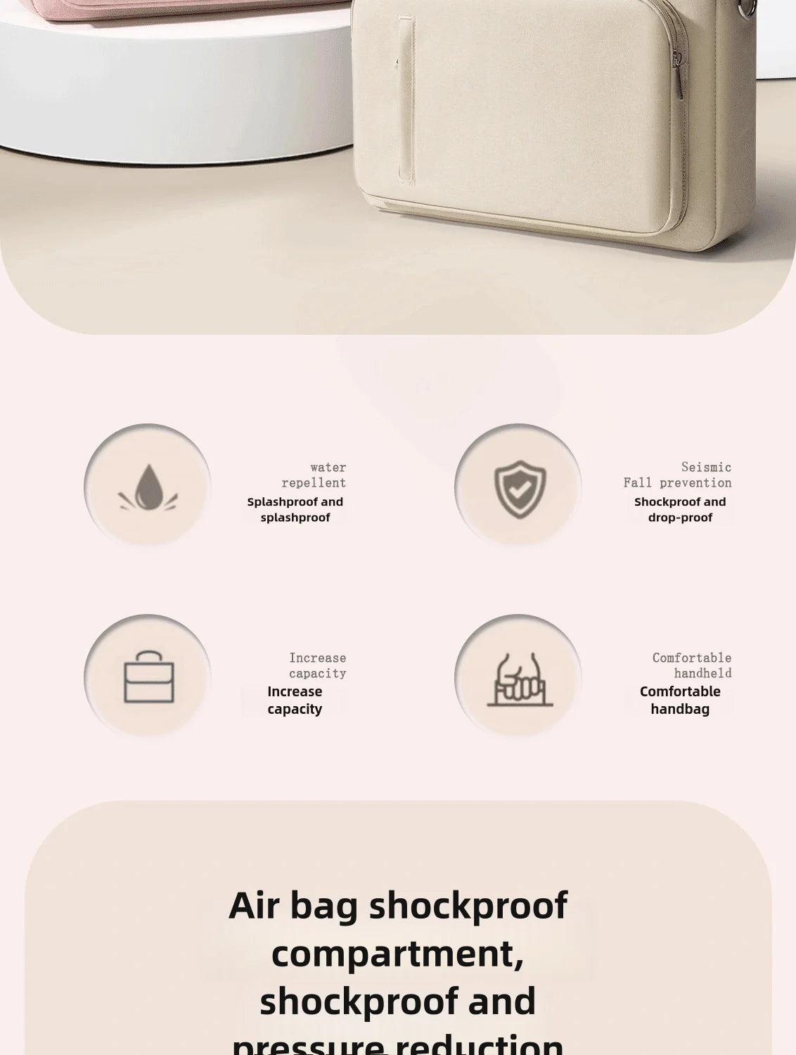 Laptop Bag Case 13.3 14 15.6 17.3 Inch Waterproof Notebook Bag for Macbook Air Pro 13 15 Computer Shoulder Handbag Briefcase Bag