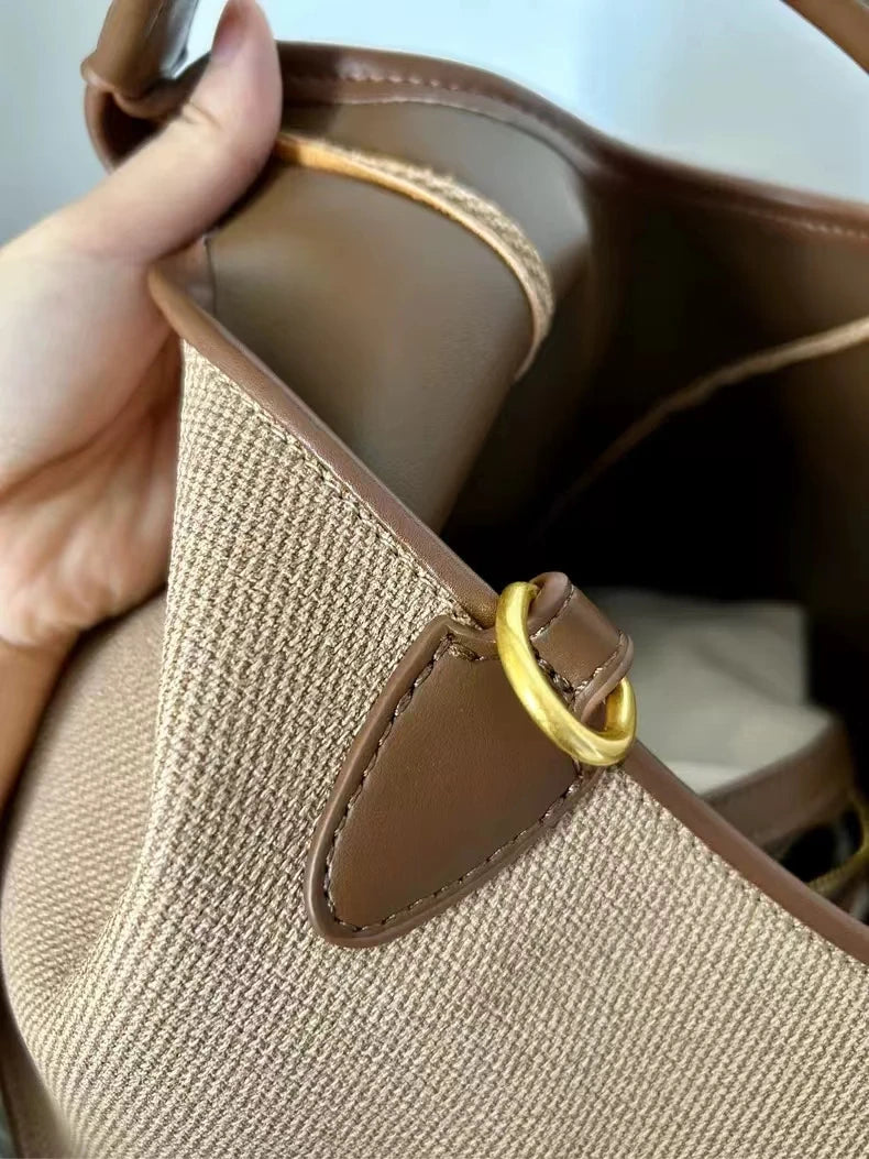 2024 New Handbag, Bags for  Women, High-quality Bucket Bag, Canvas Bag, Women's Crossbody Tote Bag