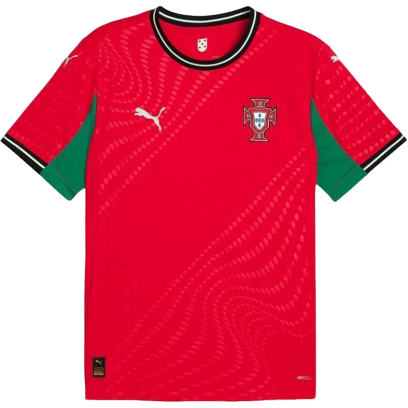 Puma genuine Portugal women's home fan edition men's short sleeved football jersey 780768-02