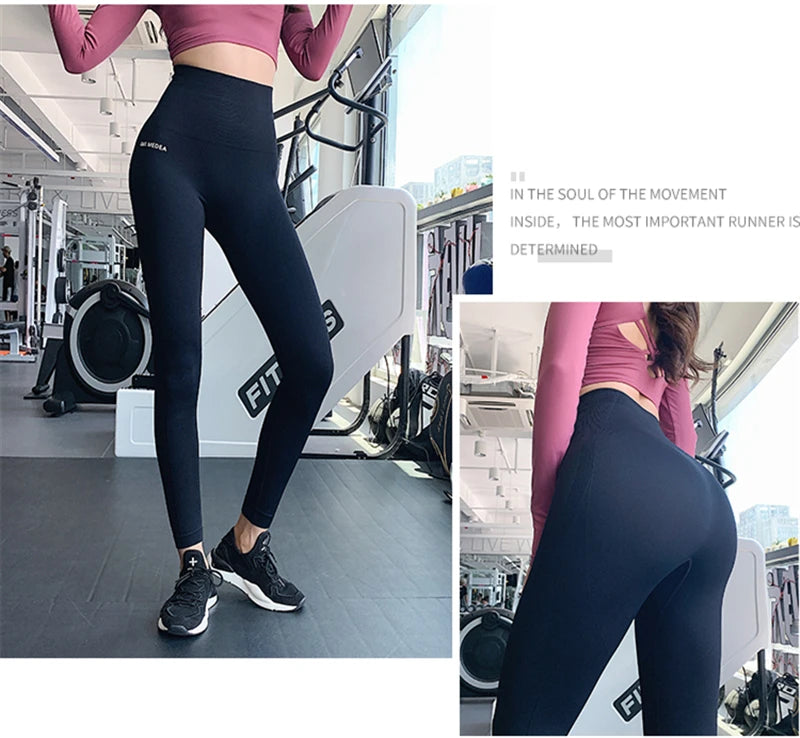 Leggings Women Pants Push-Up Gym Sexy Tummy Control Sport Leggins Pants High Waist Legging Fitness Running Capri pants 2023