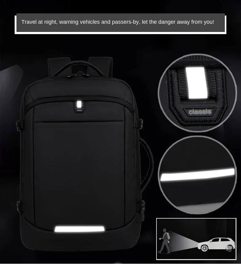Laptop Bag Travel Backpack USB Charging Men Women Water Proof Rucksack College Student Shoulder Orthopedic Bags Mochilas Hombre