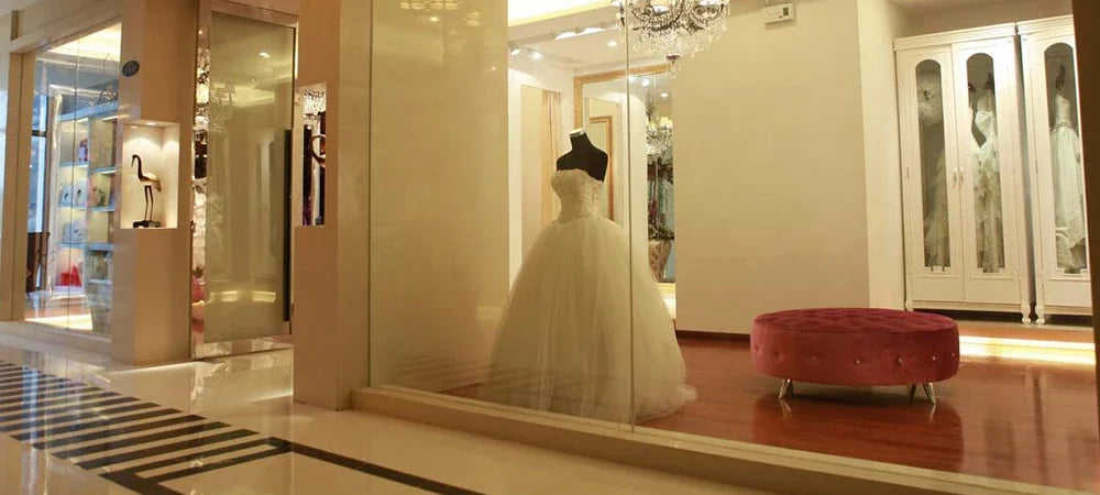 Glitte Chiffon Women Wedding Dresses Elegant Charming Bridal Gowns Lace Long Sleeves Mopping Length Vestido De Novias Customized