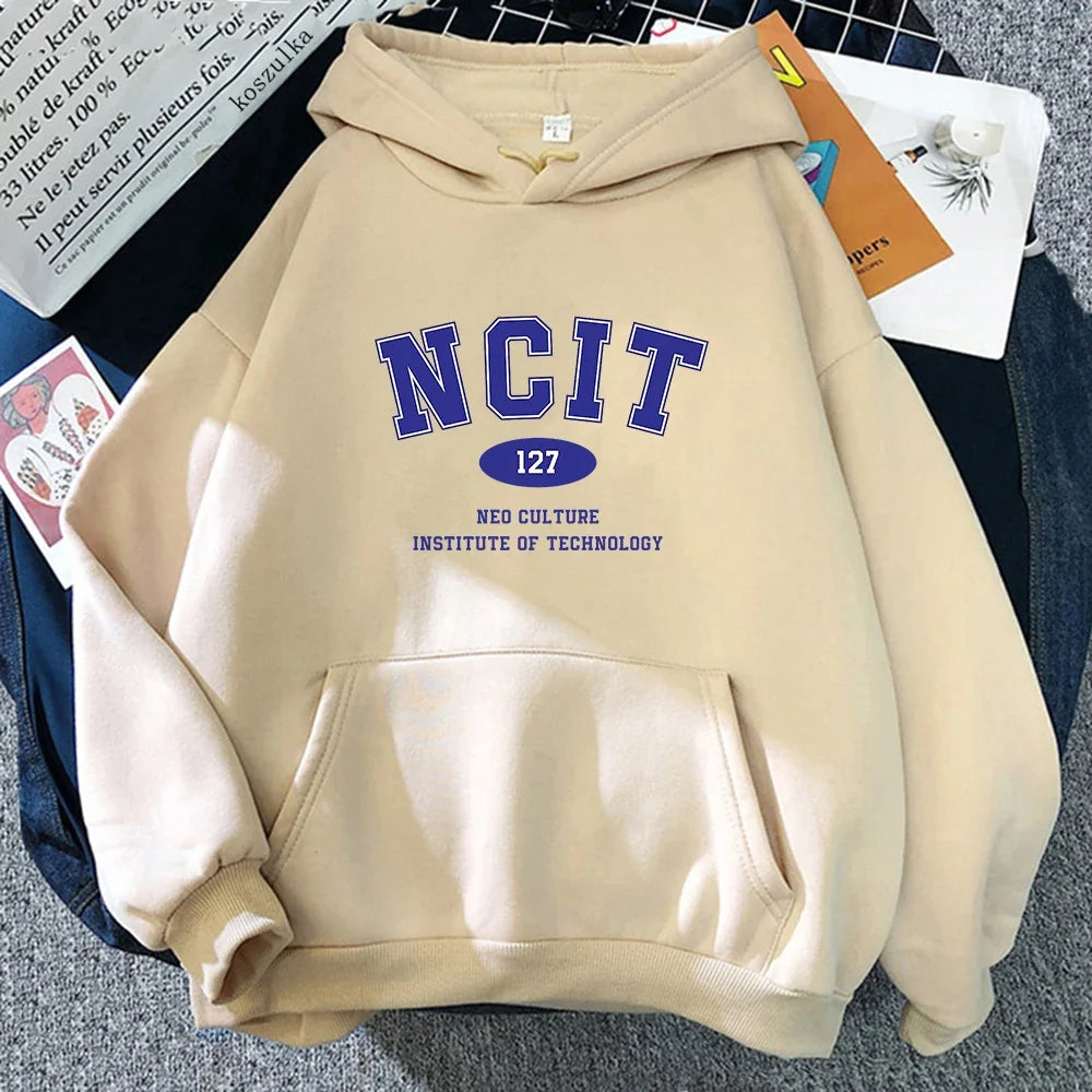 NCT 127 Hoodie Classic Winter Warm Flecee Women/men Hoodies Spring/Autumn Unisex Sweatshirt Vintage Sudaderas