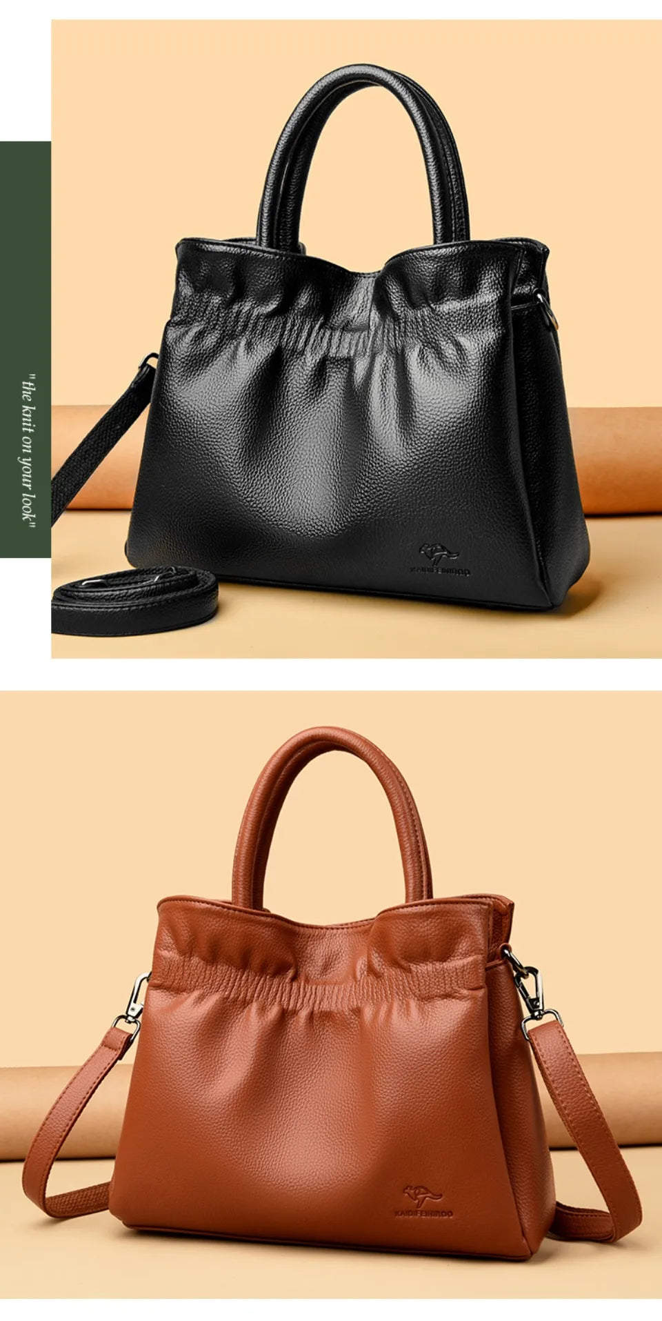 Luxury Soft Leather Shoulder Crossbody Bag for Women Mother 2025 Designer Handbags and Purse Female Small Casual Tote Sac A Main