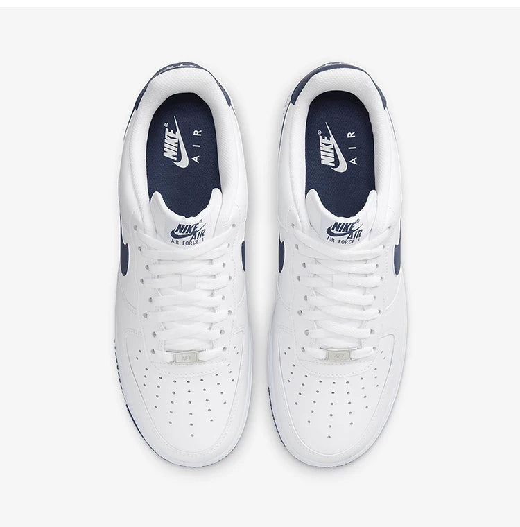 Nike official authentic Air Force 1 07 men's casual wear-resistant board shoes FJ4146-104