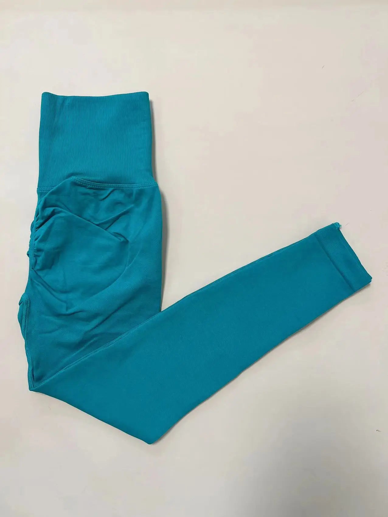 Women High Waist Scrunch Gym Leggings Butt Elastic Solid Workout Yoga Running Tights Casual Outdoor Sports Training Leggins