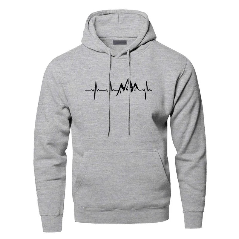 Men's and Women's Casual Hoodies Autumn and Winter New Street Fashion Casual Sportswear Soft Loose Long-Sleeved Adult Pullover